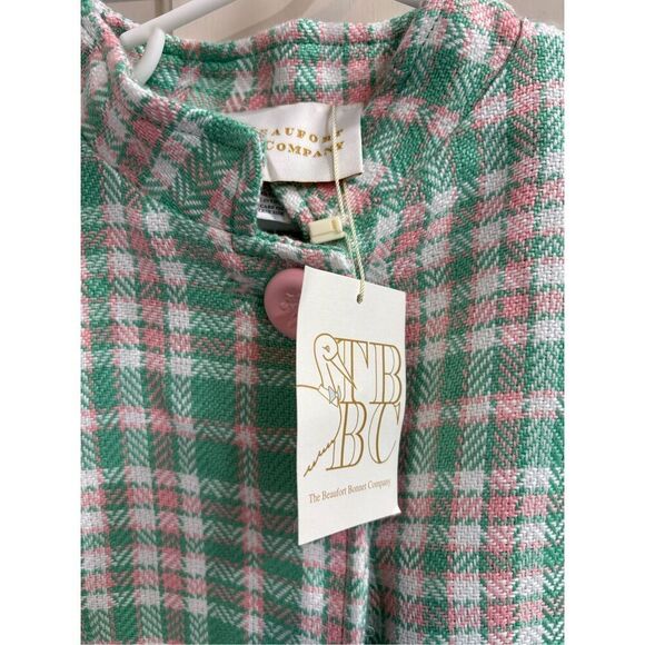 NWT The Beaufort Bonnet company PENELOPE PEACOAT - PUTNEY PLAID - Picture 2 of 4